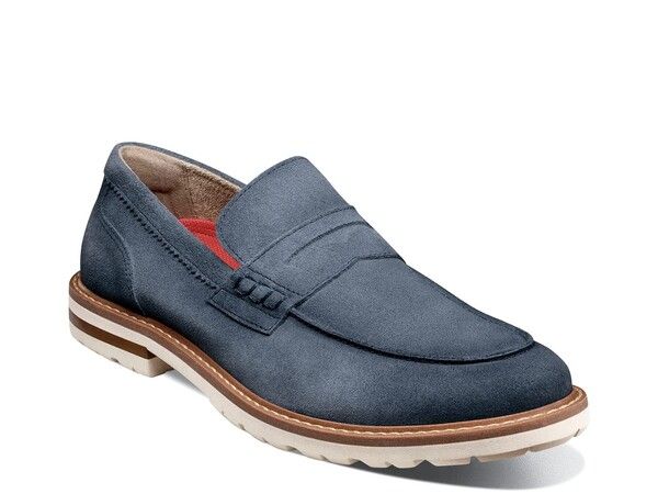 ステイシーアダムス メンズ シューズ スリッポン・ローファー Stacy Adams Hopkins Penny Loafer Navy ネイビー