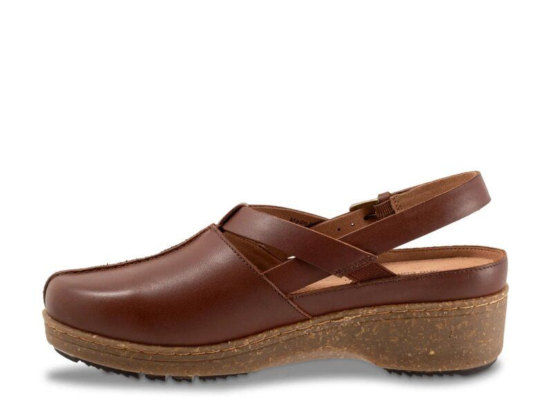 ソフトウォーク レディース シューズ サンダル Softwalk Arica Clog Dark Brown ブラウン