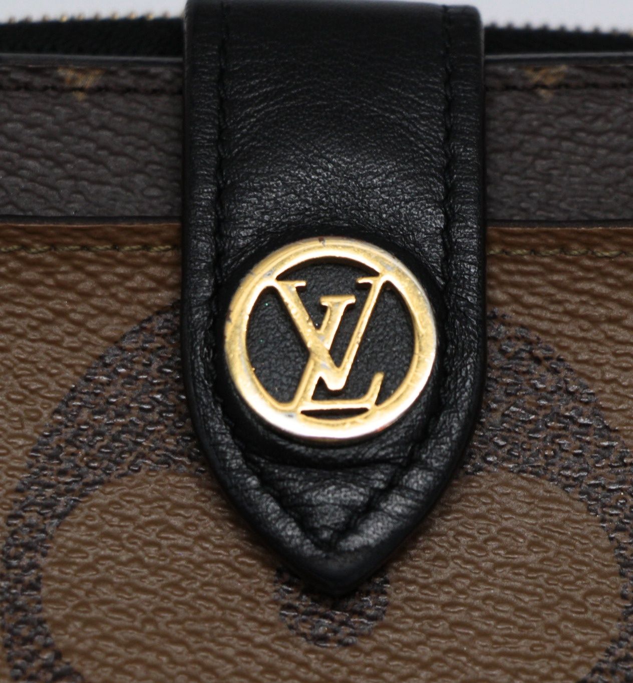ルイヴィトン Louis Vuitton ポルトフォイユジュリエット 二つ折り財布 モノグラムジャイアントリバース M69432 【75220】