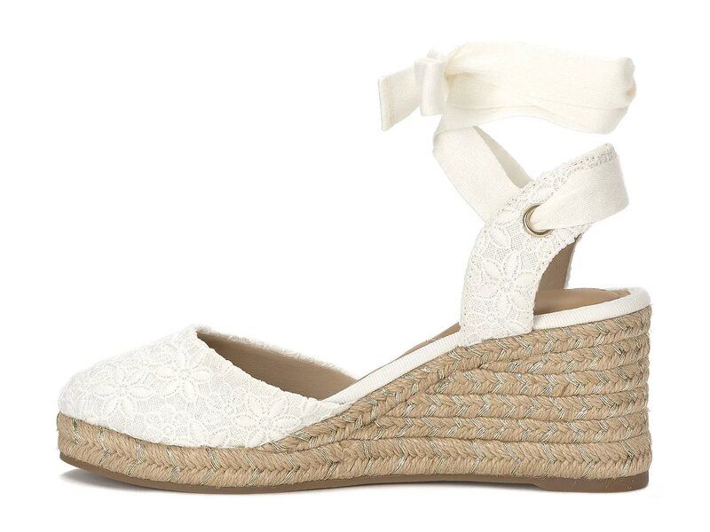 ケリー＆ケイティ レディース シューズ サンダル Kelly Katie Goldiespadrille Wedge Sandal Off White オフホワイト