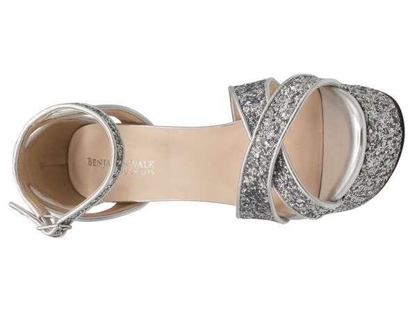 ベンジャミンウォーク レディース シューズ サンダル プラットフォーム Touch Ups by Benjamin Walk Jemma Platform Sandal Silver Metallic