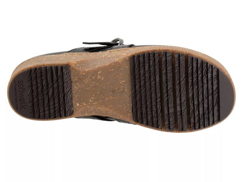 ソフトウォーク レディース シューズ サンダル Softwalk Asmara Clog Black Leather ブラック ソフトウォーク レディース シューズ サンダル Softwalk Asmara Clog Black Leather ブラック