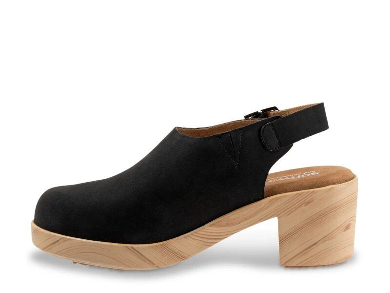 ソフトウォーク レディース シューズ サンダル Softwalk Fairbanks Clog Black Nubuck Leather ブラック ソフトウォーク レディース シューズ サンダル Softwalk Fairbanks Clog Black Nubuck Leather ブラック