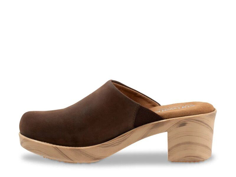 ソフトウォーク レディース シューズ サンダル Softwalk Felida Clog Dark Brownubuck ブラウン