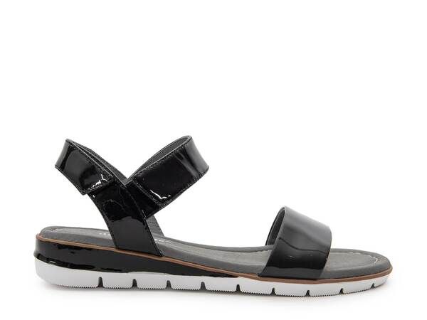 ダイビッドテイト レディース シューズ サンダル David Tate Samba Wedge Sandal Black Patent Leather ブラック ダイビッドテイト レディース シューズ サンダル David Tate Samba Wedge Sandal Black Patent Leather ブラック