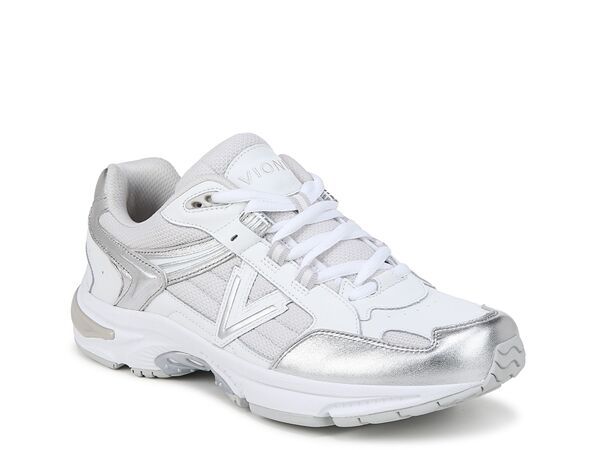 バイオニック レディース シューズ スニーカー Vionic 23Walk 20 Sneaker Womens WhiteSilver Leather ホワイト