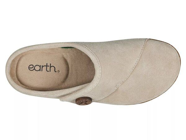 アース レディース シューズ サンダル Earth Ezra Clog Taupe トープ アース レディース シューズ サンダル Earth Ezra Clog Taupe トープ