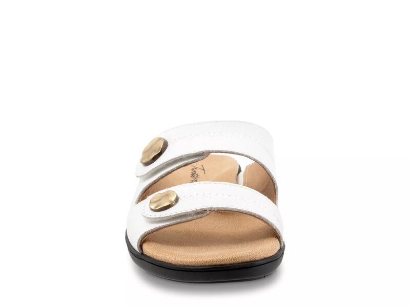 トロッターズ レディース シューズ サンダル Trotters Ruthie Sandal White Leather ホワイト トロッターズ レディース シューズ サンダル Trotters Ruthie Sandal White Leather ホワイト
