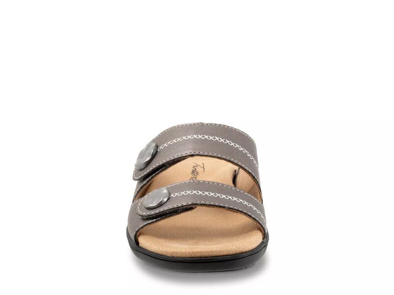 トロッターズ レディース シューズ サンダル Trotters Ruthie Sandal Pewter Synthetic ピューター