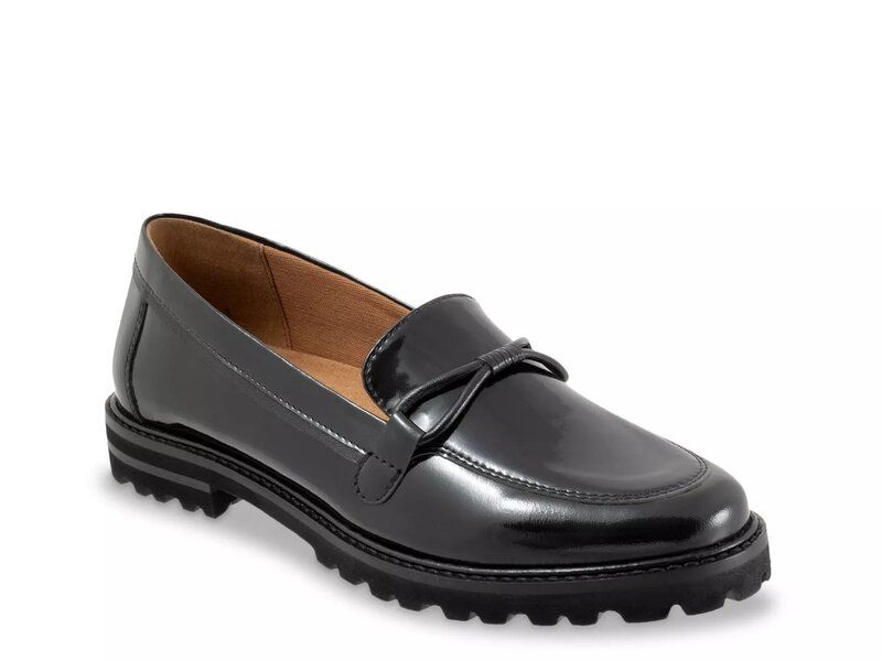トロッターズ レディース シューズ スリッポン・ローファー Trotters Fiora Loafer Black ブラック