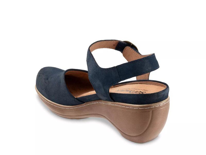 ソフトウォーク レディース シューズ サンダル Softwalk Mabelle Clog Navy Suede ネイビー ソフトウォーク レディース シューズ サンダル Softwalk Mabelle Clog Navy Suede ネイビー