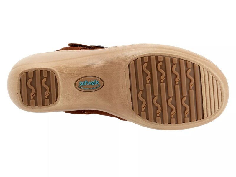 ソフトウォーク レディース シューズ サンダル Softwalk Mabelle Clog Brown Suede ブラウン