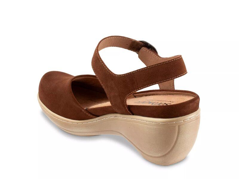 ソフトウォーク レディース シューズ サンダル Softwalk Mabelle Clog Brown Suede ブラウン
