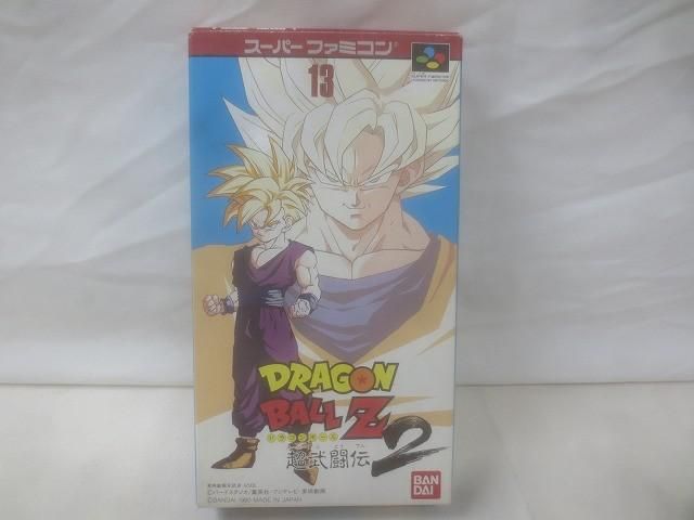 ゲーム スーパーファミコン ソフト ドラゴンボールZ 超武闘伝2 箱 説明