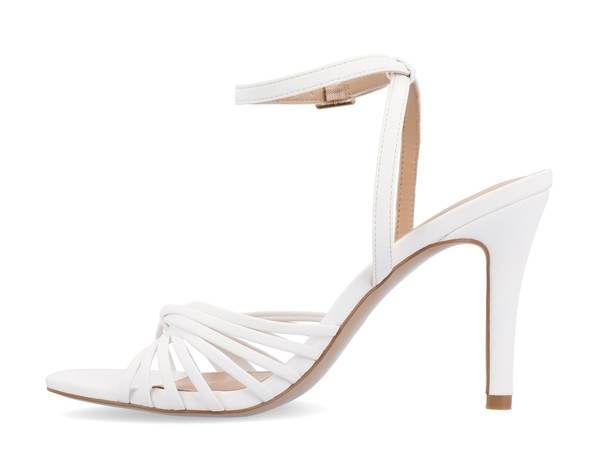 ジュルネ コレクション レディース シューズ サンダル Journee Collection Vanita Sandal White ホワイト