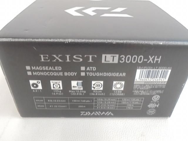 雑貨 釣り具 ダイワ 18 イグジスト LT 3000-XH スピニングリール 中古品