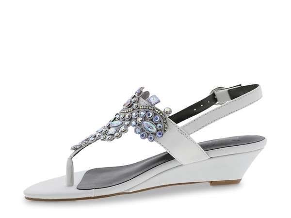 ベリーニ レディース シューズ サンダル Bellini Loni Wedge Sandal White ホワイト