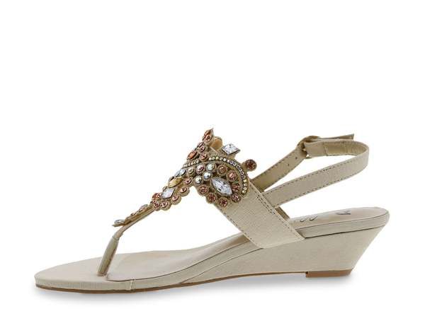 ベリーニ レディース シューズ サンダル Bellini Loni Wedge Sandal Natural Beige ベージュ