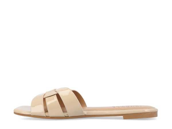 ジュルネ コレクション レディース シューズ サンダル Journee Collection Arrina Slide Sandal Womens Taupe トープ
