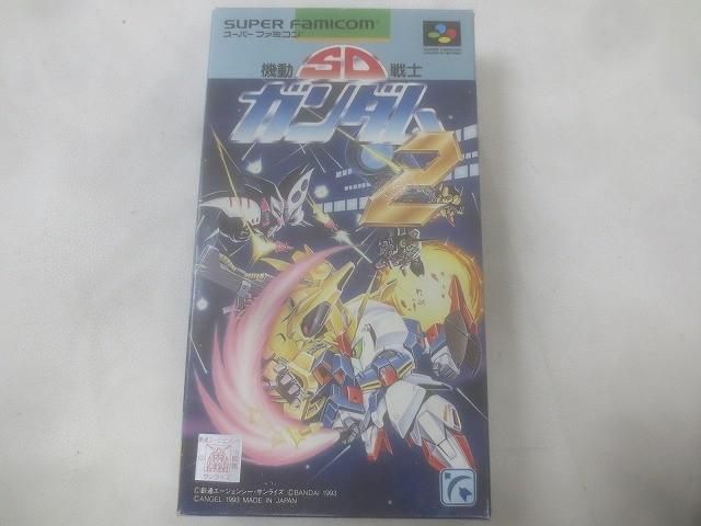 ゲーム スーパーファミコン ソフト SD機動戦士ガンダム2 箱 説明書付き