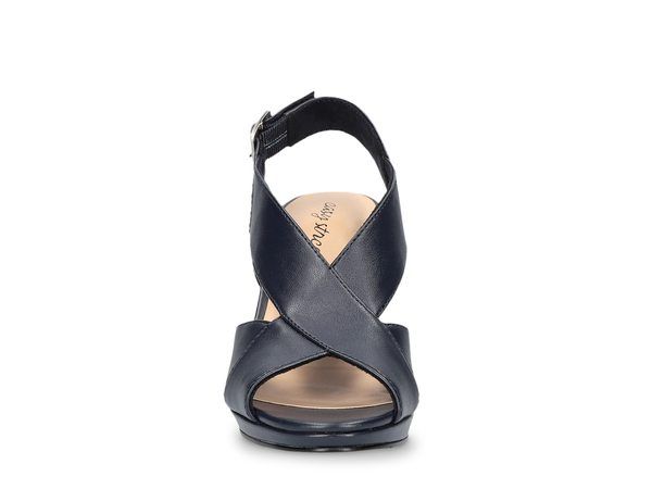イージーストリート レディース シューズ サンダル Easy Street Christy Sandal Navy ネイビー イージーストリート レディース シューズ サンダル Easy Street Christy Sandal Navy ネイビー