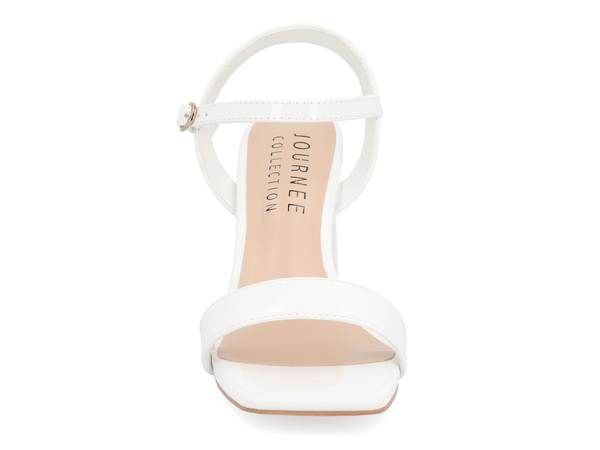 ジュルネ コレクション レディース シューズ サンダル Journee Collection Tivona Sandal White ホワイト