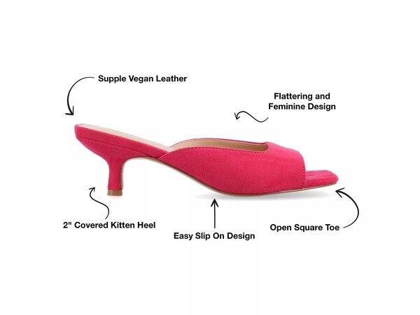 ジュルネ コレクション レディース シューズ サンダル Journee Collection Larna Sandal Fuchsia フューシャ