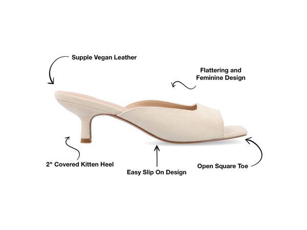 ジュルネ コレクション レディース シューズ サンダル Journee Collection Larna Sandal Off White オフホワイト
