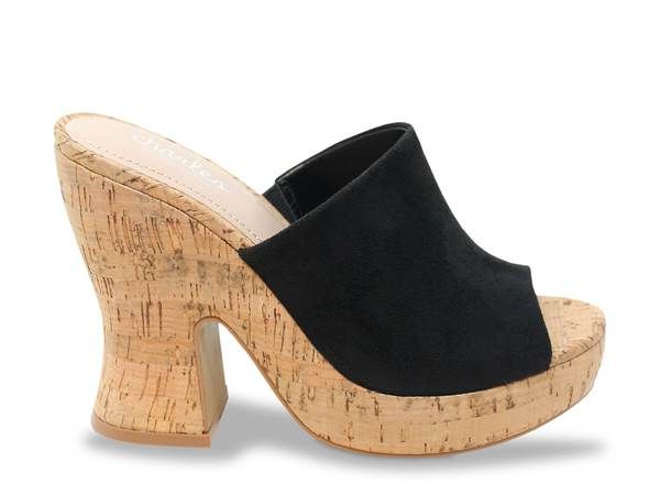 チャールズ・デイビッド レディース シューズ サンダル プラットフォーム Charles by Charles David Ditzy Platform Sandal Black ブラック