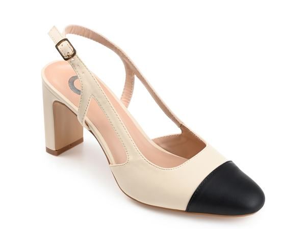 ジュルネ コレクション レディース シューズ パンプス Journee Collection Reignn Pump Beige ベージュ