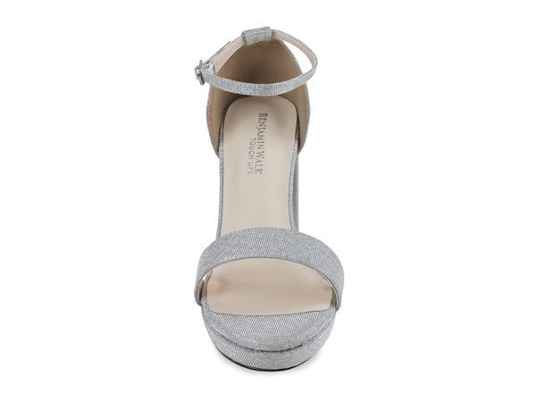 ベンジャミンウォーク レディース シューズ サンダル プラットフォーム Touch Ups by Benjamin Walk Mia Platform Sandal Silver Metallic シ