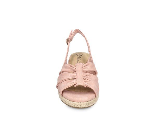 ベラヴィータ レディース シューズ サンダル Bella Vita Cheerful Espadrille Wedge Sandal Blush ブラッシュ ベラヴィータ レディース シューズ サンダル Bella Vita Cheerful Espadrille Wedge Sandal Blush ブラッシュ