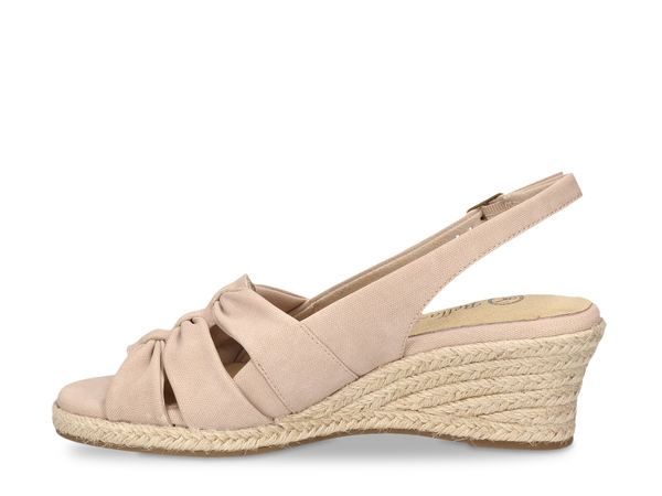 ベラヴィータ レディース シューズ サンダル Bella Vita Cheerful Espadrille Wedge Sandal Beige ベージュ
