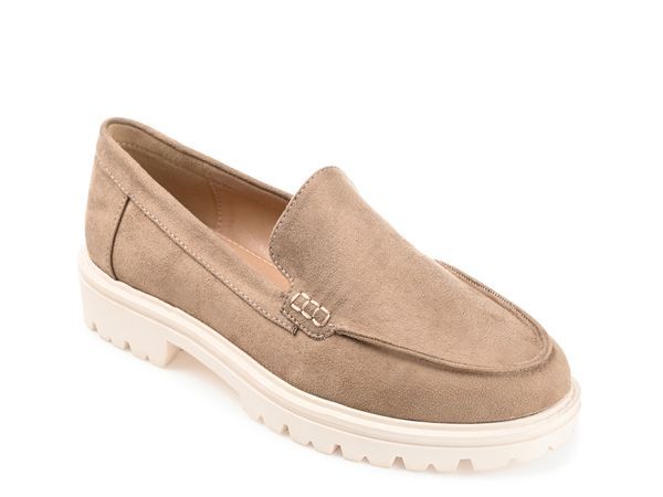 ジュルネ コレクション レディース シューズ スリッポン・ローファー Journee Collection Erika Loafer Taupe トープ