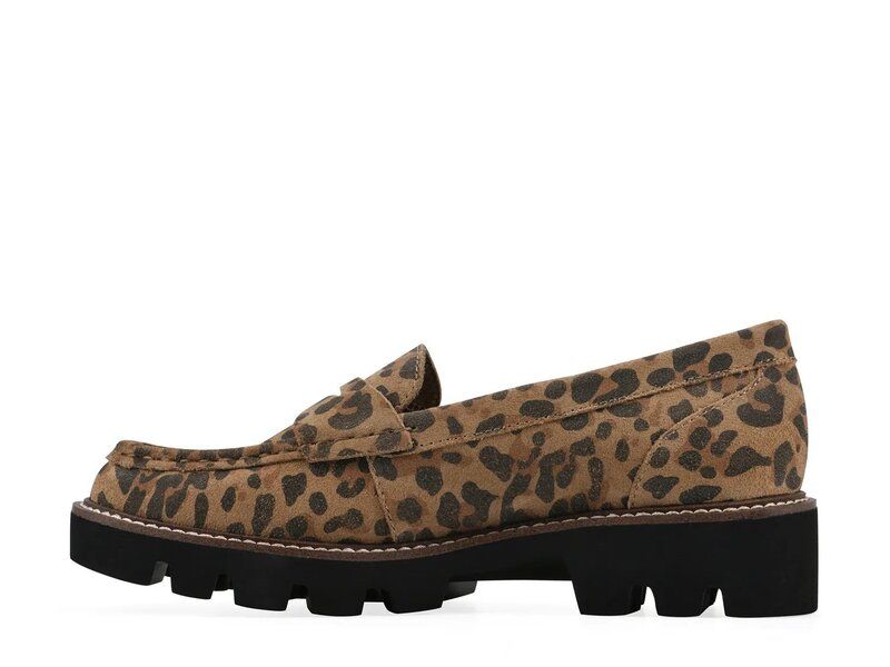 ホワイトマウンテン レディース シューズ スリッポン・ローファー White Mountain Gunner Loafer Leopard Print アニマル ホワイトマウンテン レディース シューズ スリッポン・ローファー White Mountain Gunner Loafer Leopard Print アニマル