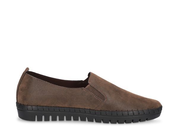 イージーストリート レディース シューズ スリッポン・ローファー Easy Street Fresh SlipOn Brown ブラウン イージーストリート レディース シューズ スリッポン・ローファー Easy Street Fresh SlipOn Brown ブラウン