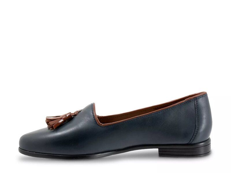 トロッターズ レディース シューズ スリッポン・ローファー Trotters Liz Loafer Navy ネイビー
