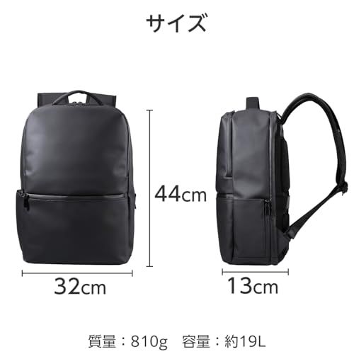 エレコム バックパック リュックサック スクエア ?15.6インチ 撥水加工 大容量 19L ブラック BM-XBPSQ01BKJu エレコム バックパック リュックサック スクエア ?15.6インチ 撥水加工 大容量 19L ブラック BM-XBPSQ01BKJu