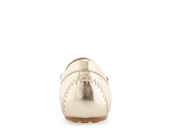エアロソールズ レディース シューズ スリッポン・ローファー Aerosoles Over Drive Loafer Gold Metallic ゴールド