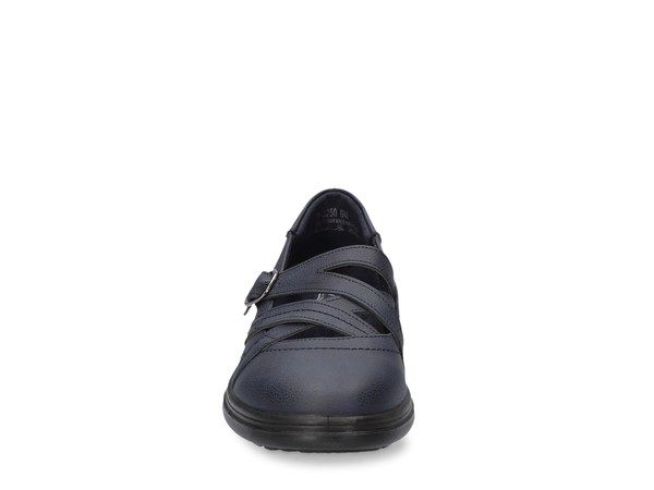 イージーストリート レディース シューズ スリッポン・ローファー Easy Street Wise Mary Jane SlipOn Navy ネイビー