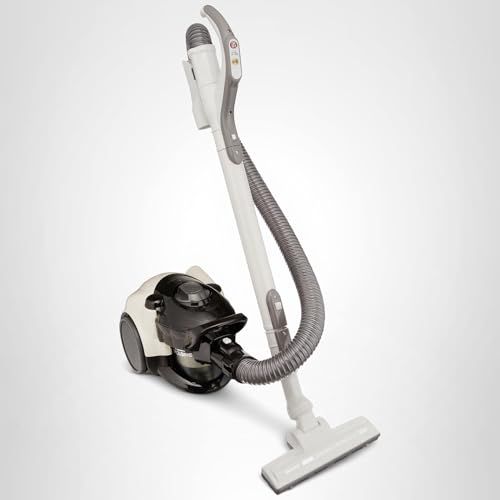 シャープ 掃除機 EC-CT12-C サイクロン キャニスター コード式 パワフル 吸込仕事率 450W お手入れ簡単 ベージュJu