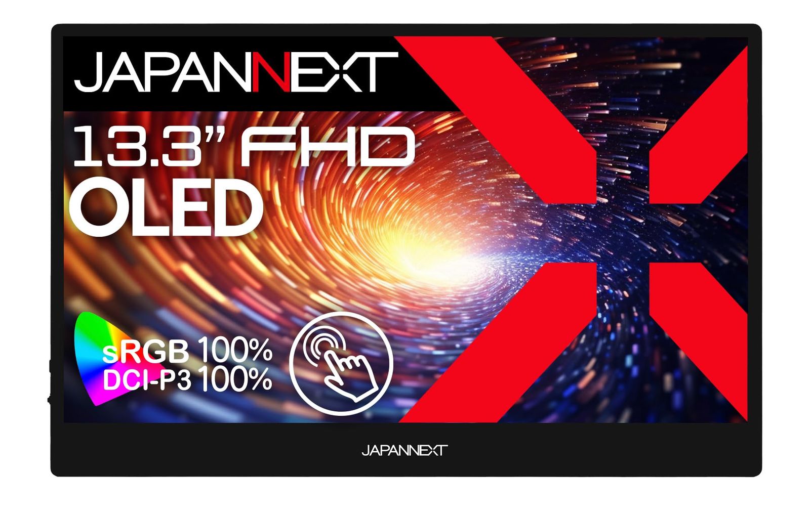 JAPANNEXT 13.3インチ モバイルモニター OLED パネル フルHD 1920x1080解像度 スマートケース付き (USB/Type C/MAC PC対応/スピーカー内蔵 / sRGB100% / 光沢) JN-MD-OLED1331FHDRJu JAPANNEXT 13.3インチ モバイルモニター OLED パネル フルHD 1920x1080解像度 スマートケース付き (USB/Type C/MAC PC対応/スピーカー内蔵 / sRGB100% / 光沢) JN-MD-OLED1331FHDRJu