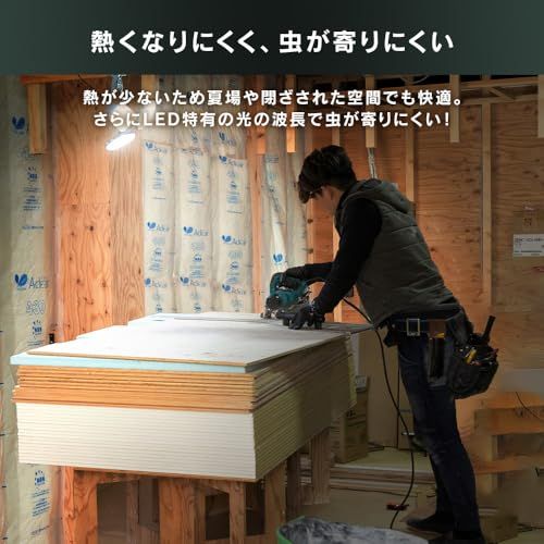 アイリスオーヤマ クリップライト 【配光可変型】 LED 屋内用LED投光器 【9000lm】 パネル/カバー着脱可能 照射範囲と光を調整できる ILW-90GWCJu