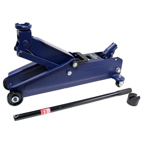 メルテック(meltec) 車用 フロアージャッキ 2.25t ミドルリフト 最高値/最低値 410/133mm ジャッキタッチメント付 Meltec FA-23Ju
