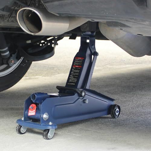 メルテック(meltec) 車用 フロアージャッキ 2.25t ミドルリフト 最高値/最低値 410/133mm ジャッキタッチメント付 Meltec FA-23Ju