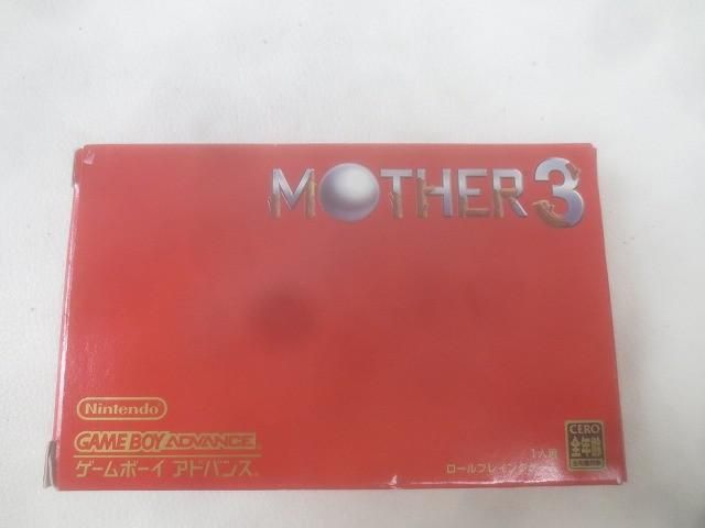 ゲーム ゲームボーイアドバンス ソフト 動作品 MOTHER3 マザー3 箱 説明書 付き 中古品