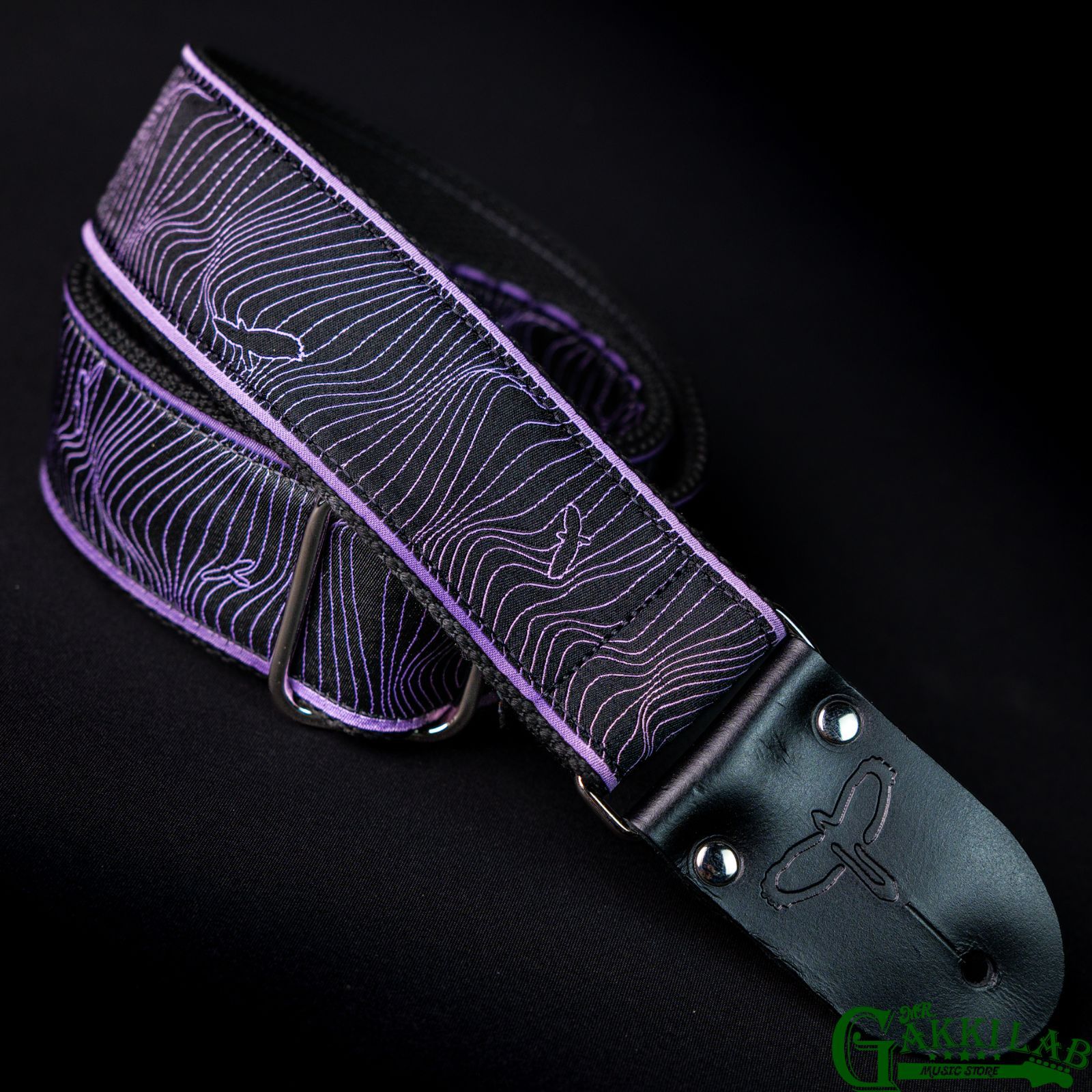 Paul Reed Smith(PRS) 2″ Deluxe Retro Strap/Custom Jacquard Violet ポールリードスミス ギター ストラップ