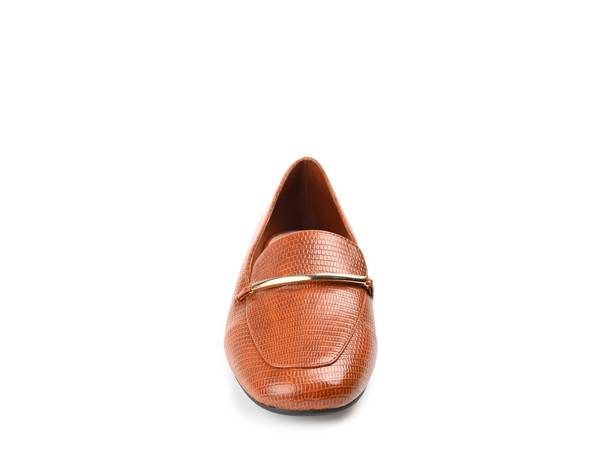 ジュルネ コレクション レディース シューズ スリッポン・ローファー Journee Collection Wrenn Loafer Cognac