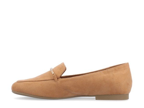 ジュルネ コレクション レディース シューズ スリッポン・ローファー Journee Collection Wrenn Loafer Light Brown ブラウン