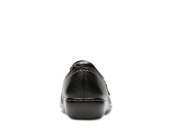 クラークス レディース シューズ スリッポン・ローファー Clarks Ashland Effie SlipOn Black ブラック